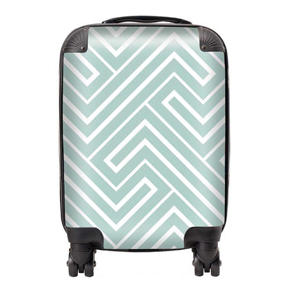 Geometric Modern Ornment Suitcase