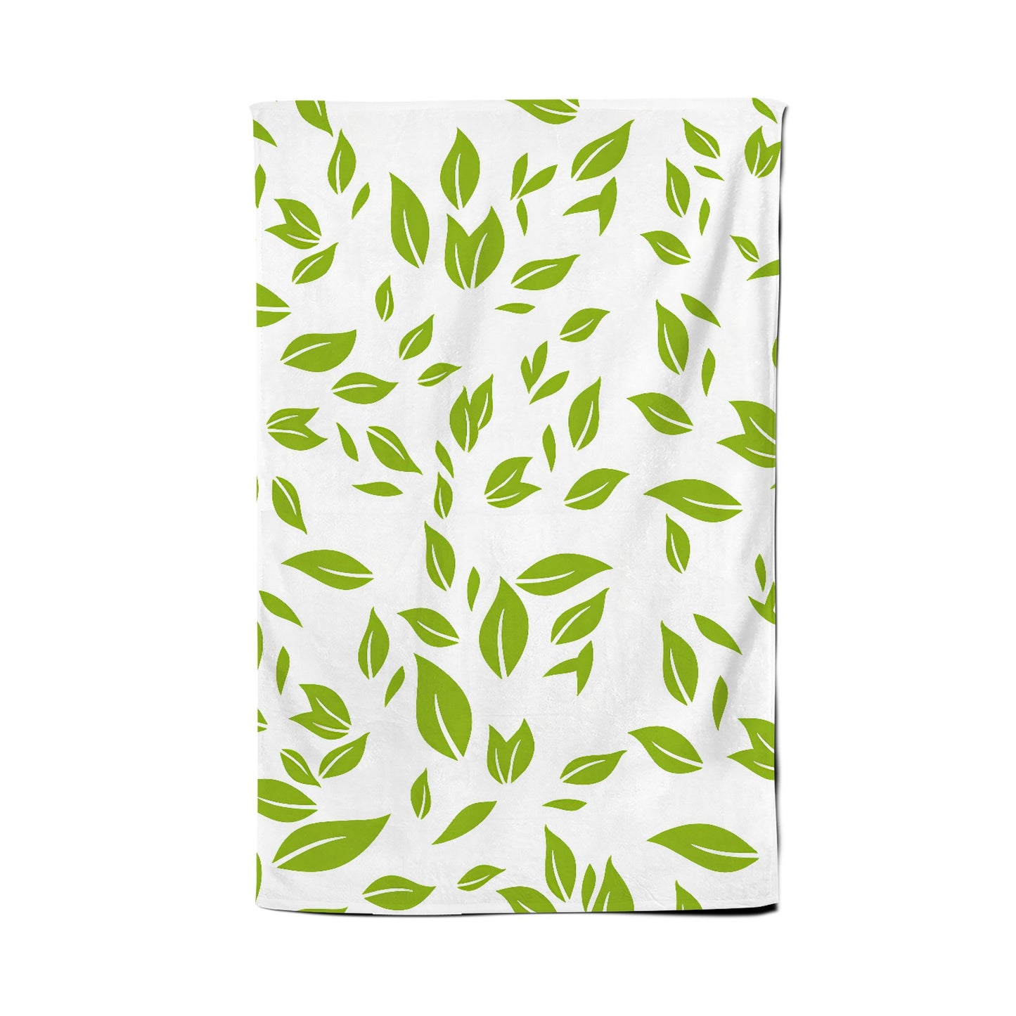 Green Leaves Tea Towel