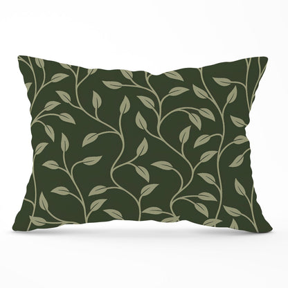 Green Shrub With Leaves Cushions