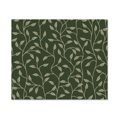 Green Shrub With Leaves Kitchen Splashback