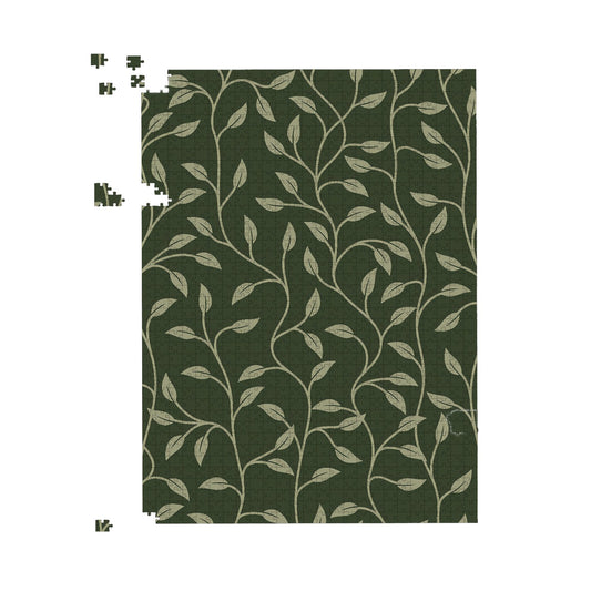 Green Shrub With Leaves Jigsaw Puzzle