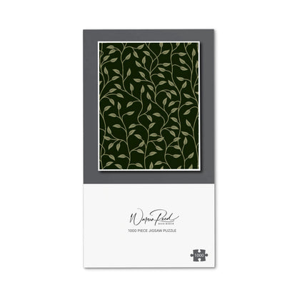 Green Shrub With Leaves Jigsaw Puzzle