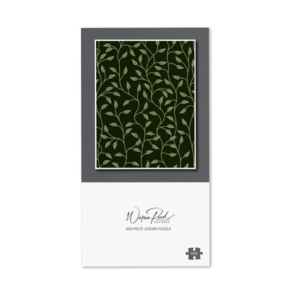Green Shrub With Leaves Jigsaw Puzzle