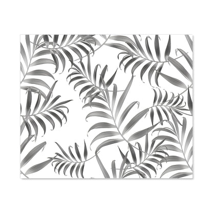 Hawaiian Style Palm Leaves Kitchen Splashback
