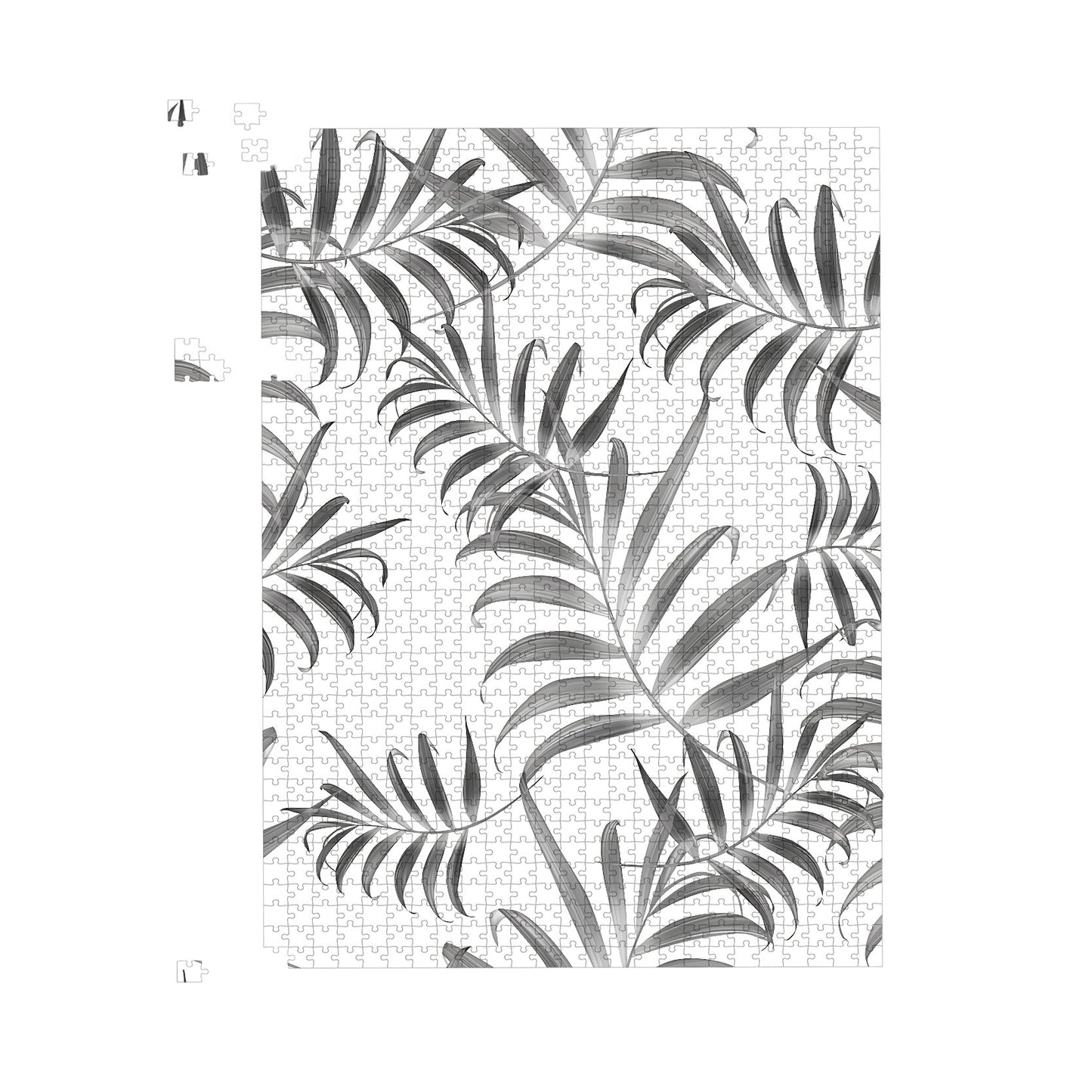 Hawaiian Style Palm Leaves Jigsaw Puzzle