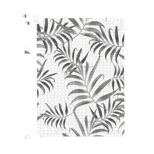 Hawaiian Style Palm Leaves Jigsaw Puzzle