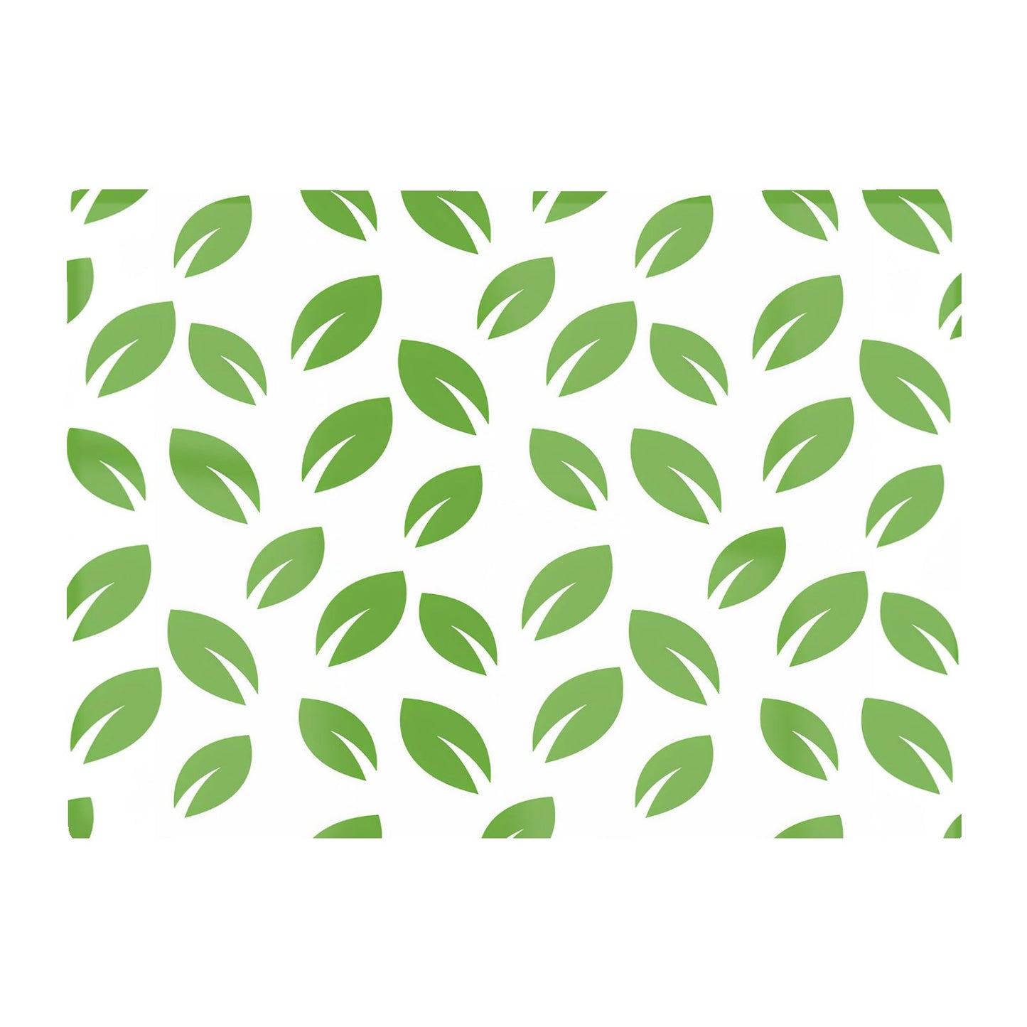 Leaves Pattern Glass Chopping Board