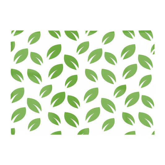 Leaves Pattern Glass Chopping Board