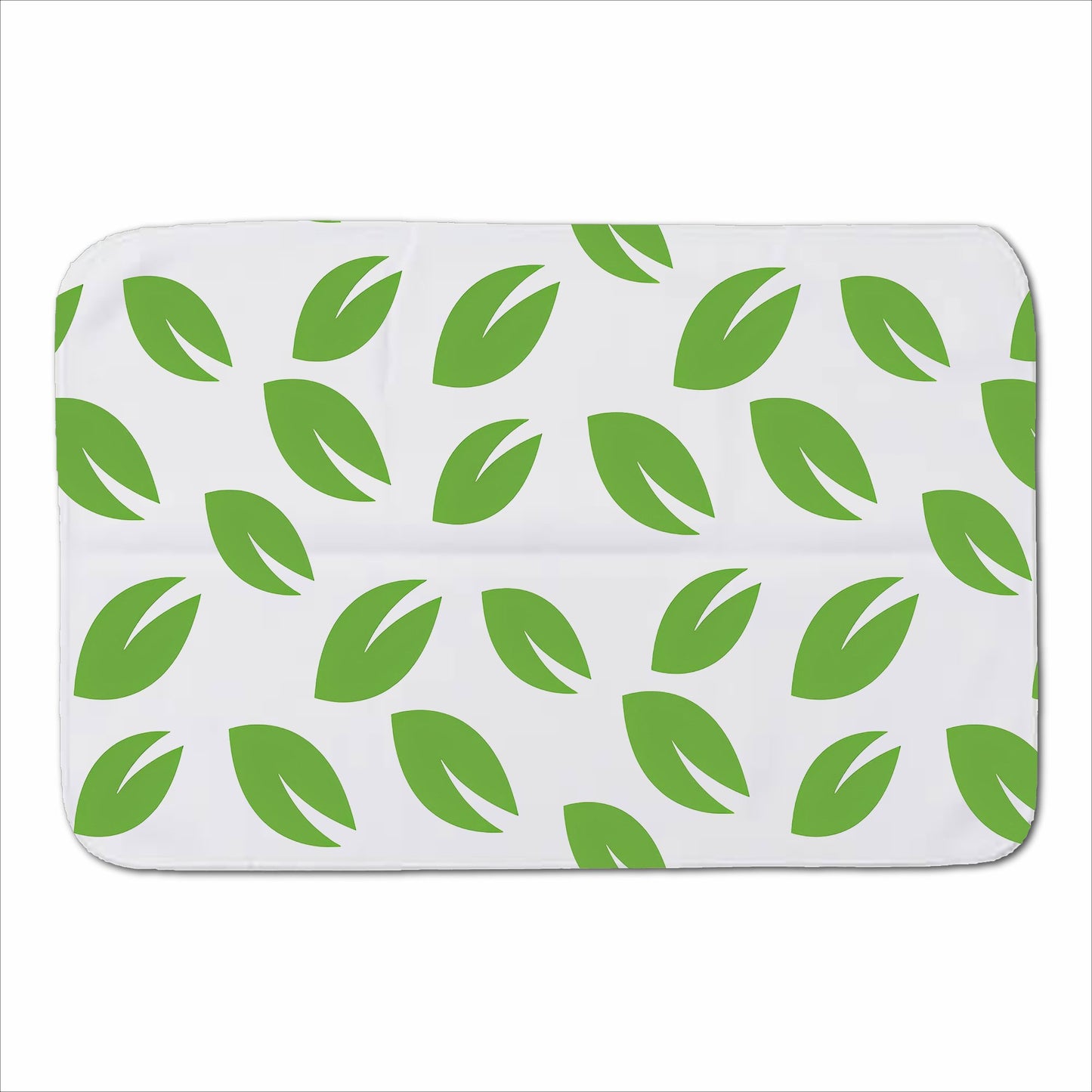 Leaves Pattern Sherpa Blanket