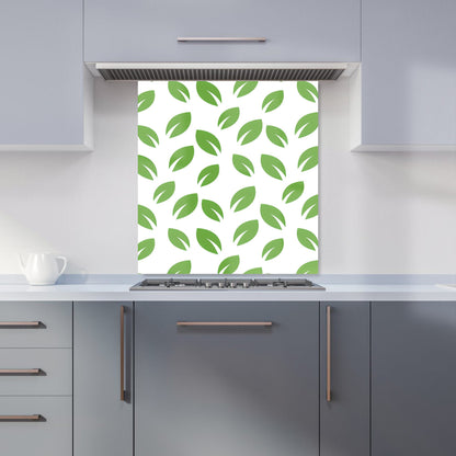 Leaves Pattern Kitchen Splashback