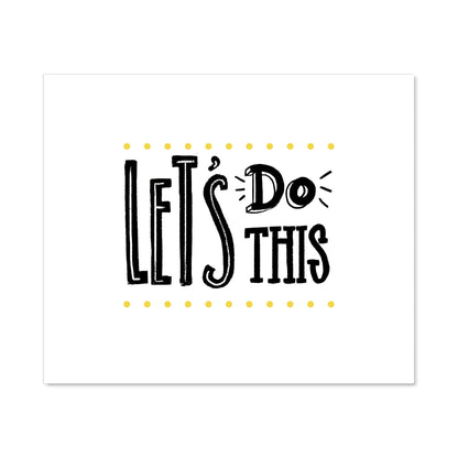 Let'S Do This Kitchen Splashback