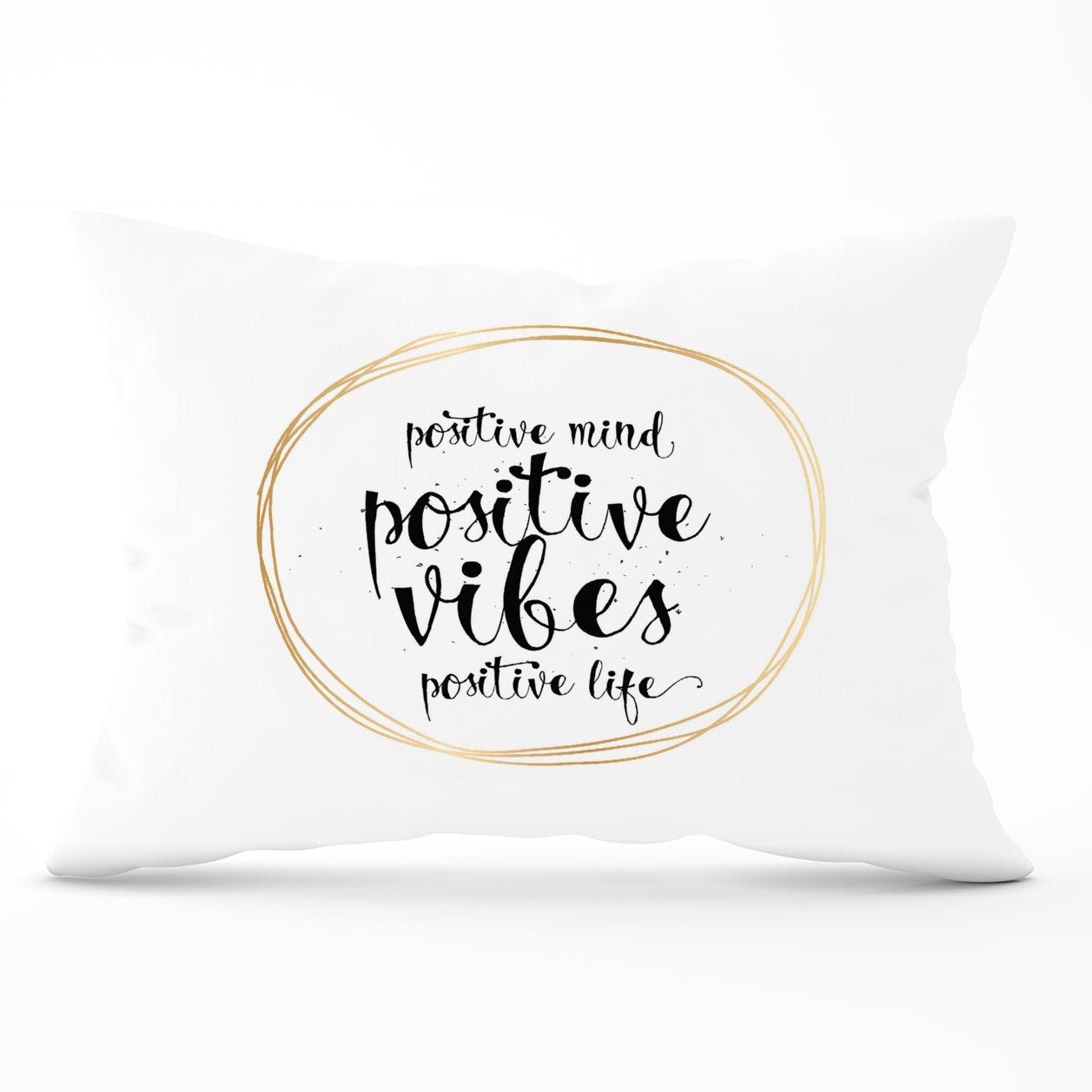 Positive Mind, Vibes, Life Cushions