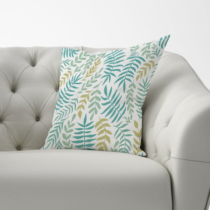 Multicolor Leafs And Branches Cushions