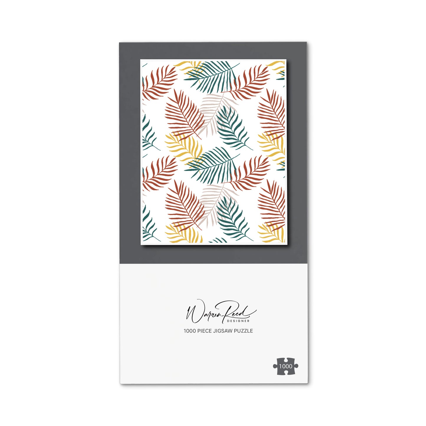 Palm Branches In Natural Colors Jigsaw Puzzle