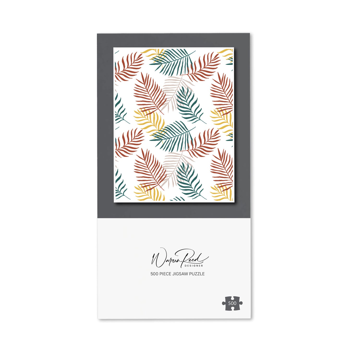 Palm Branches In Natural Colors Jigsaw Puzzle