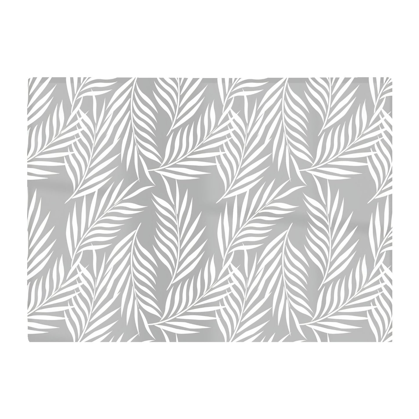 Palm Tree Leaves Glass Chopping Board