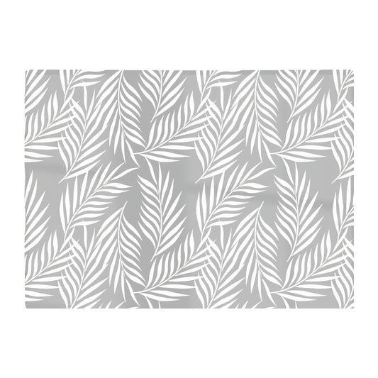 Palm Tree Leaves Glass Chopping Board