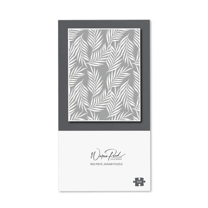 Palm Tree Leaves Jigsaw Puzzle