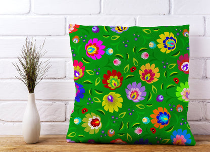 Polish Folk Floral Cushions