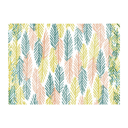Scandinavian Style Foliage Glass Chopping Board