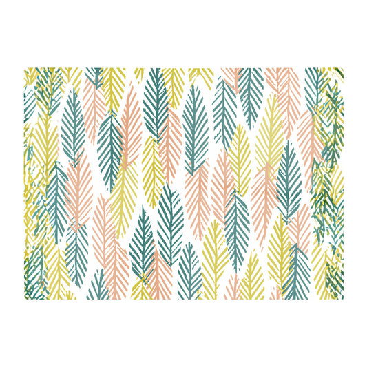 Scandinavian Style Foliage Glass Chopping Board
