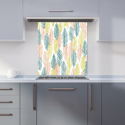 Scandinavian Style Foliage Kitchen Splashback