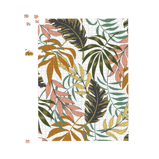 Tropical Leaves Jigsaw Puzzle