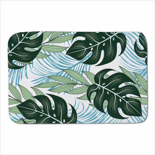 Tropical Pattern, Bright Plants, Flowers Sherpa Blanket