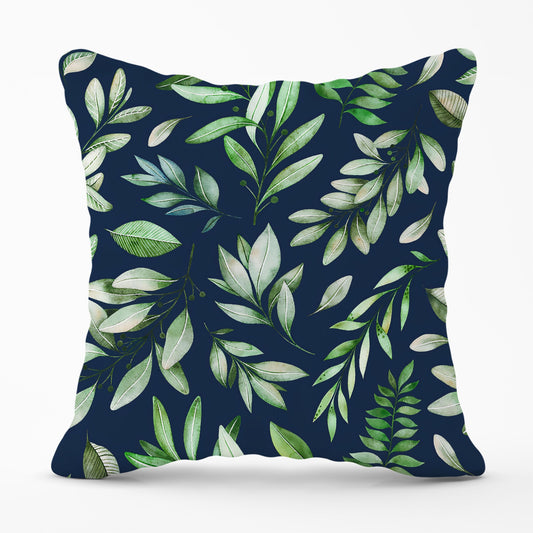 Watercolor Leaves Cushions