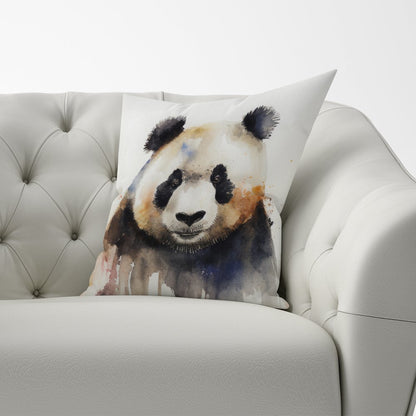 Panda Watercolour Cushions
