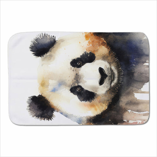 Panda Watercolour Sherpa Blanket