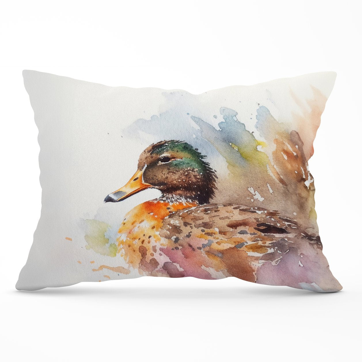 Mallard Watercolour Cushions