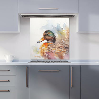 Mallard Watercolour Kitchen Splashback