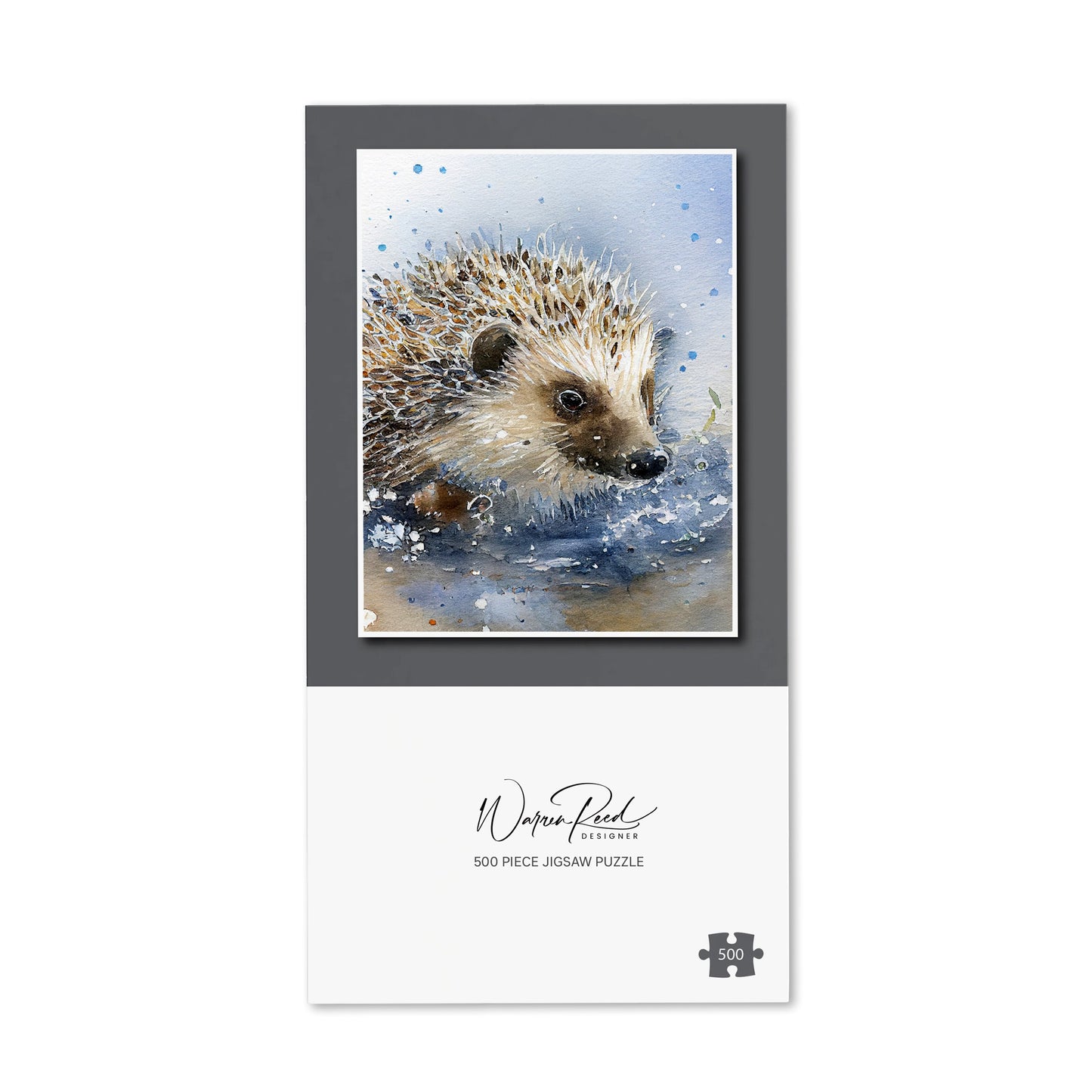 Hedgehog Watercolour Jigsaw Puzzle