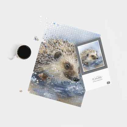 Hedgehog Watercolour Jigsaw Puzzle
