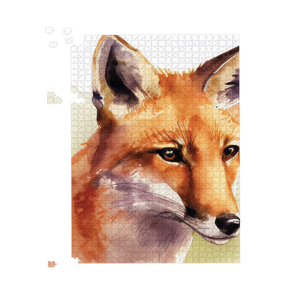 Fox Watercolour Jigsaw Puzzle