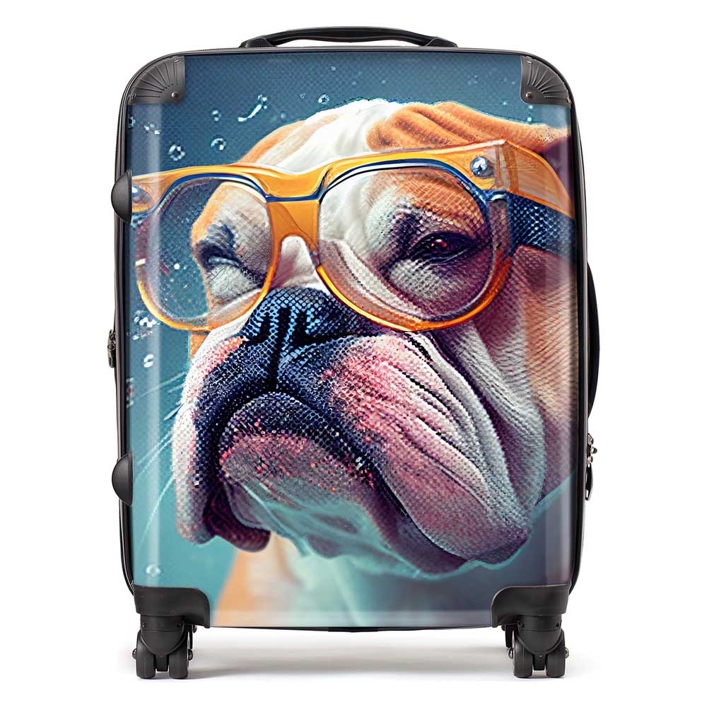 Bulldog Splashart Suitcase