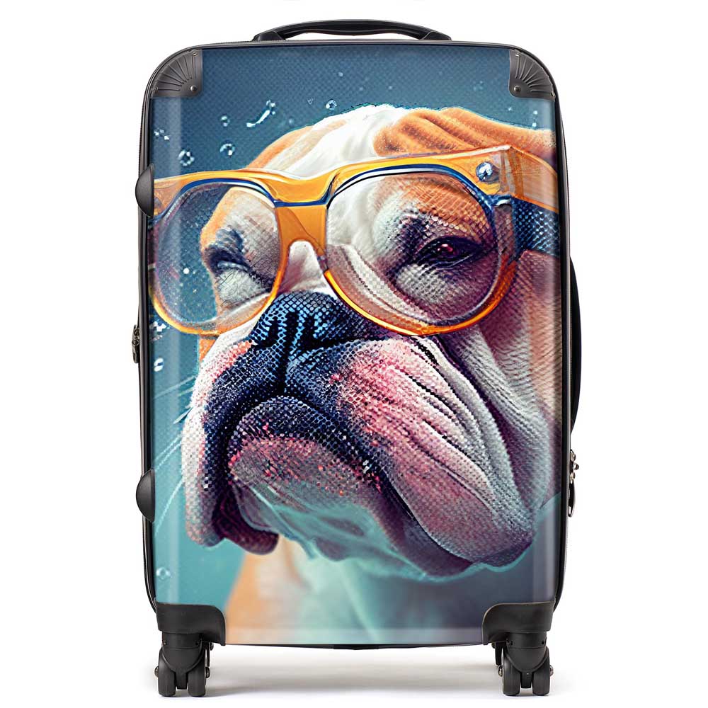 Bulldog Splashart Suitcase