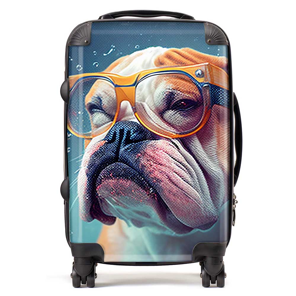 Bulldog Splashart Suitcase