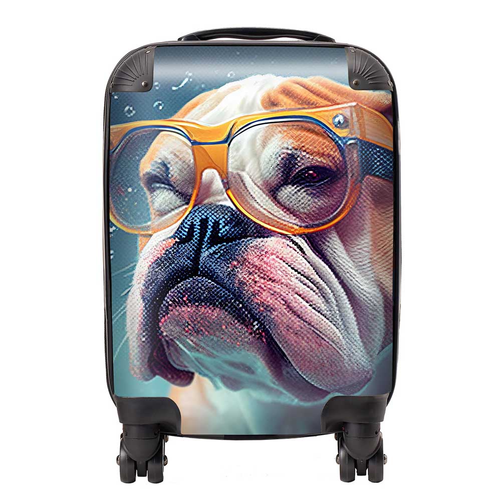 Bulldog Splashart Suitcase