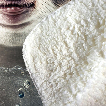 Dormouse With Glasses Splashart Sherpa Blanket