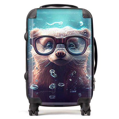 Ferret Splashart Water Suitcase