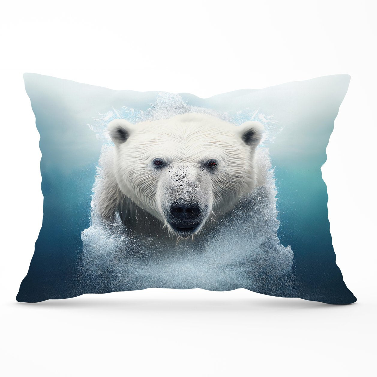Polar Bear Splashart Cushions