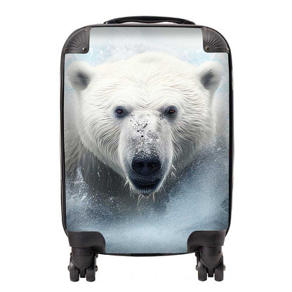 Polar Bear Splashart Suitcase