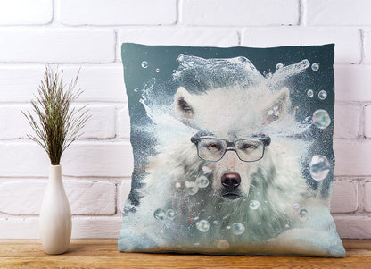 White Wolf Splashart Cushions