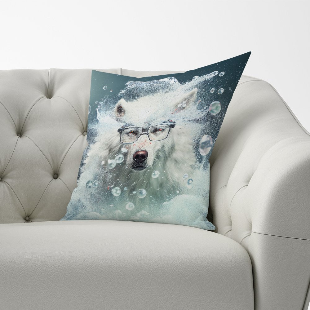 White Wolf Splashart Cushions