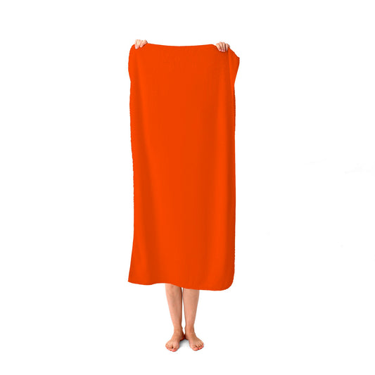Burnt Orange Beach Towel