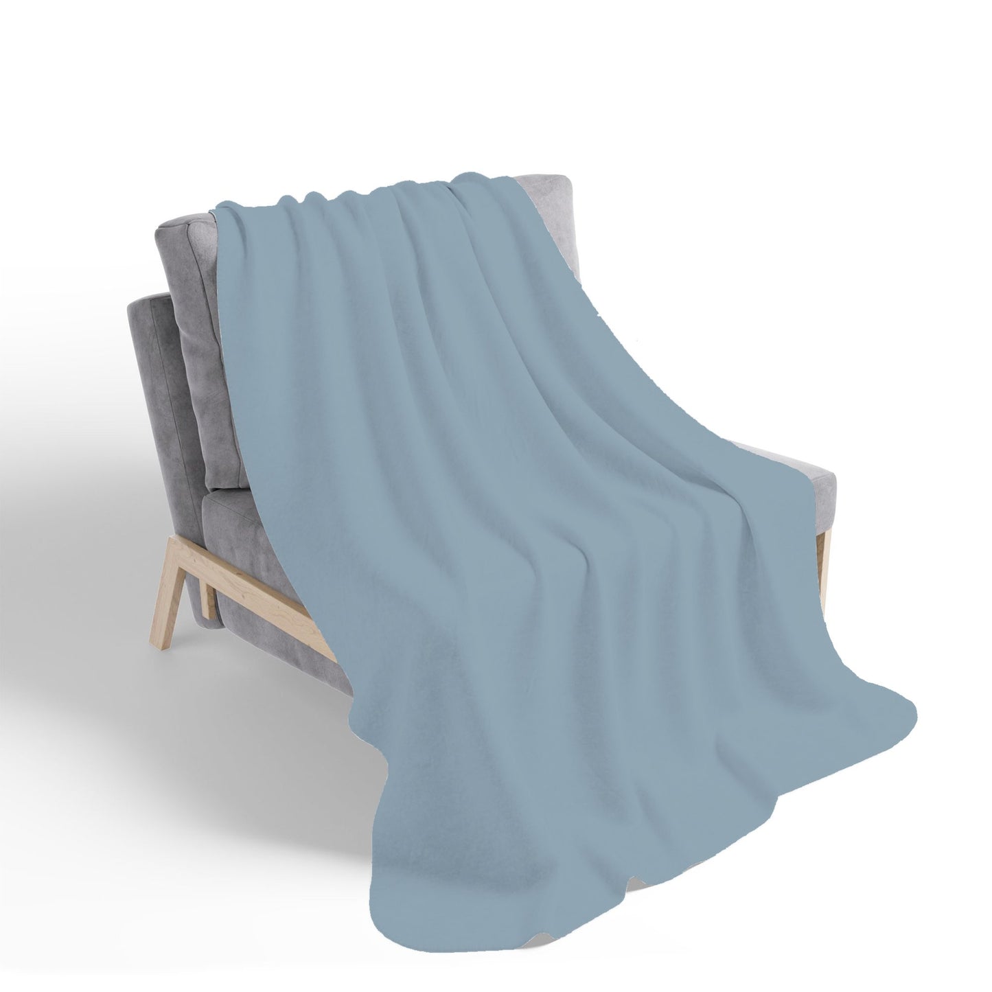 Regent Grey Sherpa Blanket
