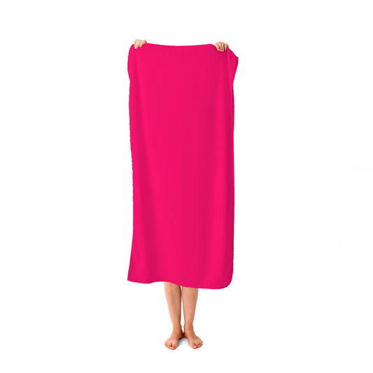 Vivid Pink Beach Towel