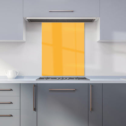 Cantaloupe Orange Kitchen Splashback